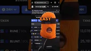 how to Snipe a Memecoin.       #altcoins #crypto #solana #memecoins