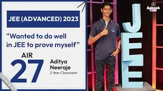 JEE Topper's Guide to Handling Pressure, Stress and Rising As a True Champion | Aakash BYJU'S