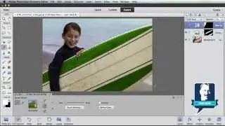 Color Change with Smart Brush in Photoshop Elements 11