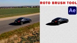 How to use Roto Brush tool in After Effects under 1 minute