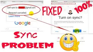 Fix✅ Can't Sync to Gmail in Google Chrome ❗ Can't Sync 100% solution here.. 💪