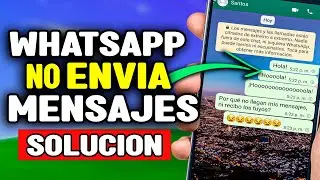 No puedo enviar mensajes por WhatsApp ni recibir NOTIFICACIONES si hay INTERNET| 2024-2025-2026