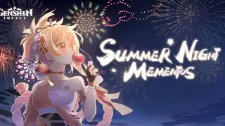 SUMMER NIGHT MEMENTOS NEW WEB EVENT in Genshin impact