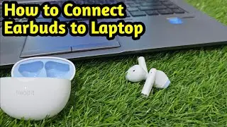 How to Connect Wireless Earphones to Laptop | How to Connect AirPods to Laptop