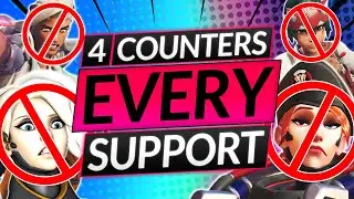 4 COUNTER PICKS for EVERY SUPPORT HERO - (FREE WINS!) Overwatch 2 Guide (Season 4)