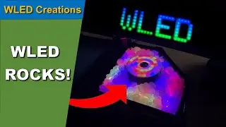 How to Make a WLED Button with Luminous Rocks [WLED Creations]