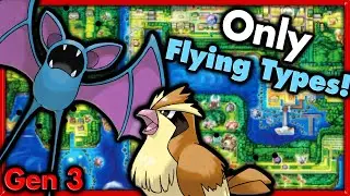 Can I Beat Pokemon Fire Red with ONLY Flying Types? 🔴 Pokemon Challenges ► NO ITEMS IN BATTLE