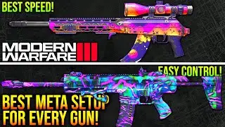 Modern Warfare 3: BEST META CLASS SETUP For EVERY WEAPON! (MW3 Best Setups)