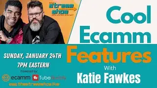 Cool Ecamm Live Features with Katie Fawkes | The Stream Show