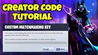 How To Create A Support A Creator Code In Fortnite
