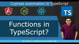 TypeScript_Basic 4:What is function| Type of functions in TypeScript |Arrow and Overloading function