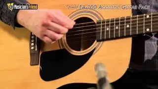 Fender FA-100 Acoustic Guitar Pack