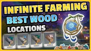 Best INAZUMA INFINITE Farming Wood Locations !!! (Part 2) [Genshin Impact]