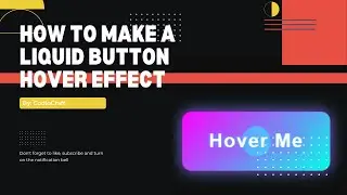 Transform Your Buttons with This Satisfying Liquid Hover Effect | CSS Tutorial