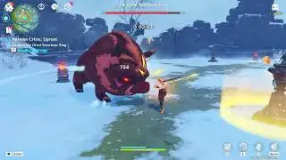 Genshin Impact [Capture the Great Snowboar King]