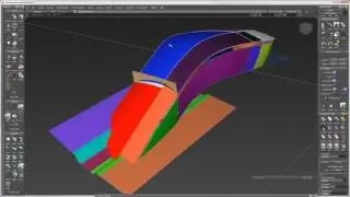 Autodesk Alias Design - Surface chain select tool video.