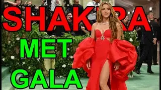 Shakira 2024 Met Gala DEBUT | Surprising Interviews!!!