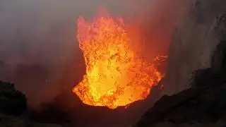 Yasur Volcano 2019 - Lava Explosions & Drone Descent Into Crater