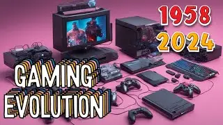 Evolution of Gaming: History of Consoles, Arcades, and Visionaries Since 1958