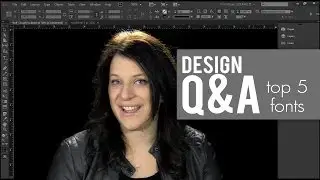 My Top 5 Fonts //DESIGN LIKE A PRO