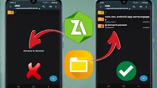 How To Fix Zarchiver Access Denied Problem 2024 | Zarchiver obb File Assess is denied issue