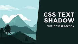 CSS Text Animation with Shadow Effect | CSS Animation Examples