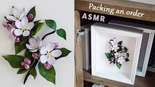 📦 Come along as I pack a Quilling Art order - ASMR