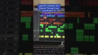 Logic Pro: Organize Your Projects Through Color Coordination 🎨