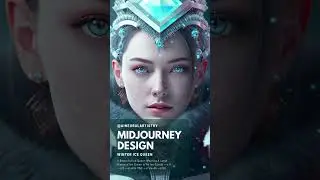 How To Get Photorealistic AI Art In Midjourney V4:  Winter Ice Queen 🤯