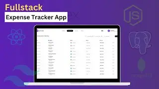 Build & Deploy a Fullstack Expense Tracker App | ReactJs PostgreSQL, NodeJs & Express