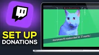 How To Set up Donations on Twitch (OBS)