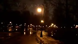 СПБ Александровский Парк в Санкт-Петербурге зимой вечером пешая прогулка по Питеру район Горьковская