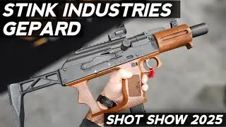 Gepard clone by Stuff & thing inc: 9mm AK Bullpup as seen in black ops 6 | Shot Show 2025