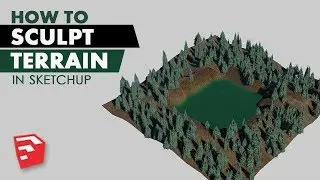 How to Sculpt Terrain in Sketchup