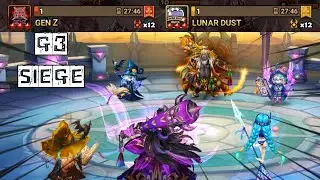 G3 SIEGE : GENＺ / LUNAR DUST - Kikis Step-Sister is MUCH BETTER!! - Summoners War