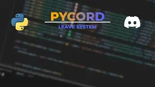 Discord bot Programming | Part 8 | Leave System