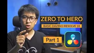 Tutorial Belajar Basic Davinci Resolve 18 untuk pemula Berbahasa Indonesia part 1