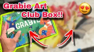 Caixa 📦 Surpresa 😱 “Grabie Art Club Box ” Materiais de Artes! Veio só coisa Boa ?