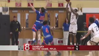 Notre Dame-Fairfield outlasts Danbury, 76-70, in OT