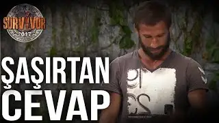 Ademin Verdiği Cevap Şaşkınlık Yarattı | 25. Bölüm | Survivor 2017