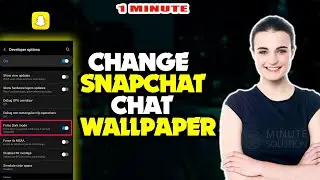 How to Change Snapchat chat wallpaper 2024