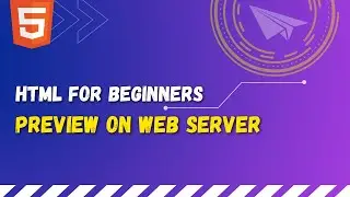 05 Installing preview on web server extension in vs code