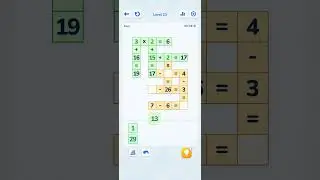 Math Crossword - Level 23 