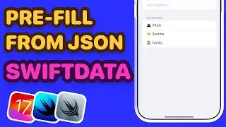 How To Use JSON To Preload SwiftData ModelContainer 👀 | SwiftData Tutorial | #6