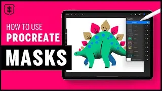 Using MASKS in Procreate - Alpha Lock, Clipping Mask & Layer Mask (2020)