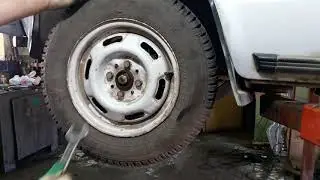 Регулировка подшипника передней ступицы ВАЗ классика 2101-07.