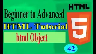 How To Object Tag Using In HTML.