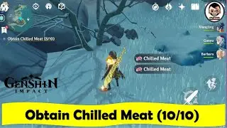 Here is how to Obtain Chilled Meat (10/10) | Ah, Fresh Meat! | Genshin Impact | NJMH Gaming