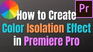How to create the Color Isolation Effect in Premiere Pro CC | Sin City Effect