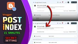 How to Index blogger.com Post in Google Search Console 2023 [Instant Indexed]